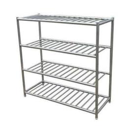 Silver Wall Mounted SS Pot Rack