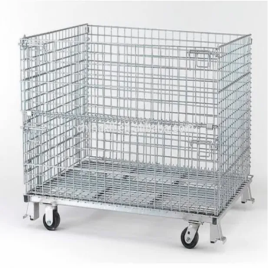 Silver Wire Storage Bin, 500 Kg Capacity