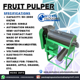 Automatic Tomato Pulp Machine, 1hp