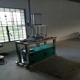 Single Cavity Pneumatic Soap Stamping Equipment