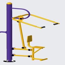 Single Chest Cum Seating Puller Machine