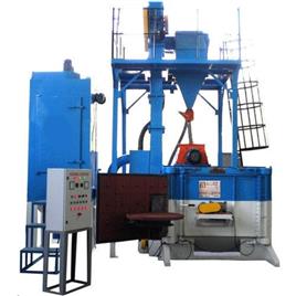 Single Door Swing Table Shot Blasting Machine