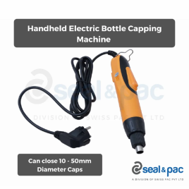 Single Electric Bottle Capping Machine