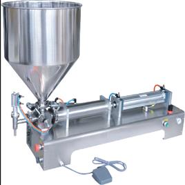 Single Nozzle Paste Filling Machine