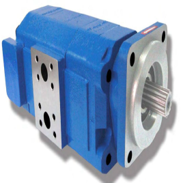 Single Inlet Dual Outlet Hydraulic Gear Pump