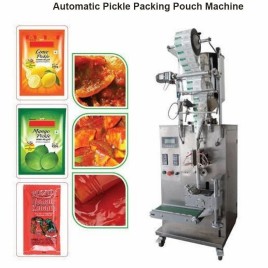 Single Phase Pickle Pouch Machine, 220V, Automatic