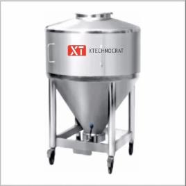 Single Phase SS Process Batch Container, 90 L