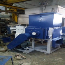 Single Shaft Waste Shredder
