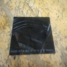 4mm Black Single Sided Welding Glass