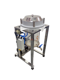 Single Stage Oil-Free Rotary Vane Vacuum Pump, 10 m3 Flow, 1 HP