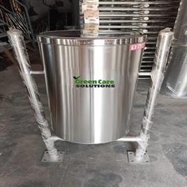 Steel Dustbin with Swing Lid