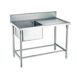 Stainless Steel Single Sink Worktable