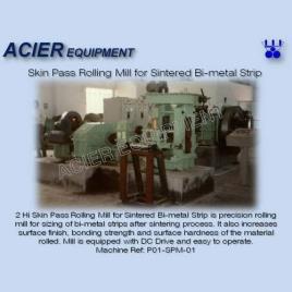Sintered Bimetal Strip Skin Pass Mill