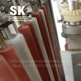 Horizontal Glass Tempering Washing Machine