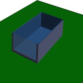 Residential 4ft Indoor Glass Pool