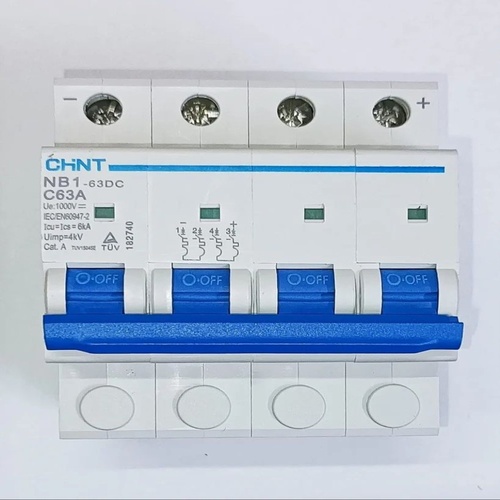 16A NB1-63DC DC Circuit Breaker, C Curve