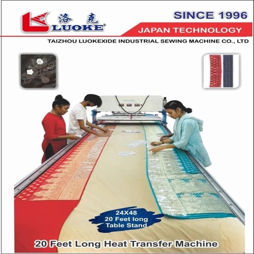 20 Feet Automatic Heat Press Machine