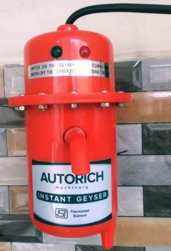 220V Drum Stacker Instant Geyser Machine, 5 L