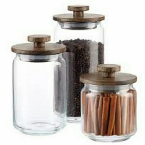 240ml Plain Glass Food Storage Jar