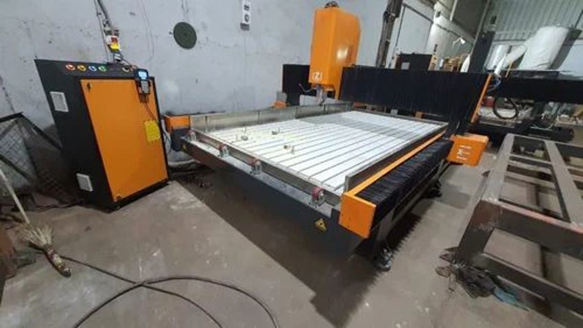 3 Axis CNC Stone Wood Working Machine 5.5kW