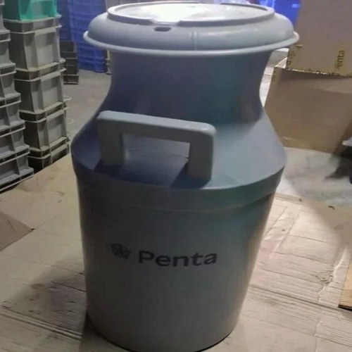 40L Silver Plastic Milk Can