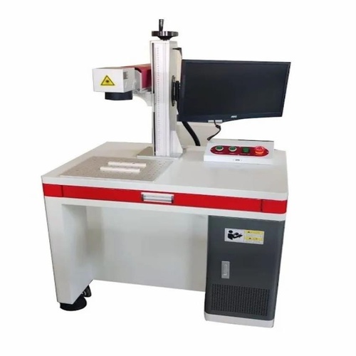50W Industrial Fiber Laser Marking Machine, 120x120mm