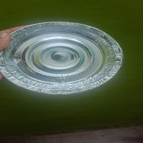 6 Inch Silver Paper Party Plate