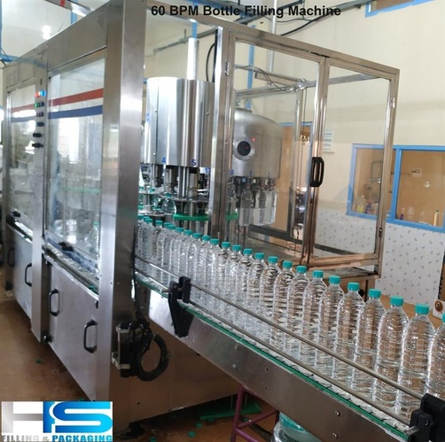 60 BPM Stainless Steel Bottle Filler