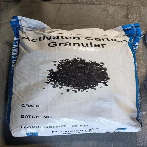 Activated Carbon Chemicals, Granular (GAC), 25 Kg HDPE Bag