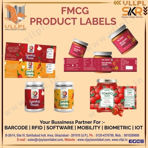 Adhesive Paper Product Label Sticker Roll