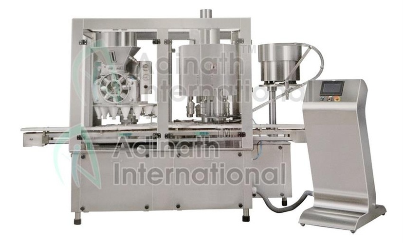 Adinath Automatic Dry Syrup Powder Filling Machine, DSPFM