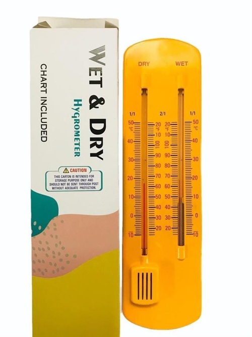Adjustable Dry Wet Thermometer