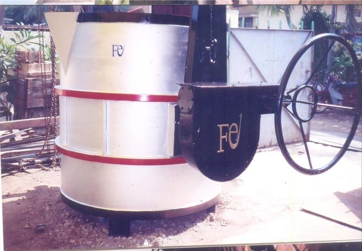 Aluminium Geared Foundry Ladle (Movable)