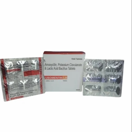 Amoxycillin Potassium Clavulanate Lactic Acid Bacillus 625mg Tablets