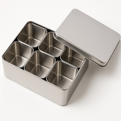 Andrew James 6-Compartment Condiment Dispenser