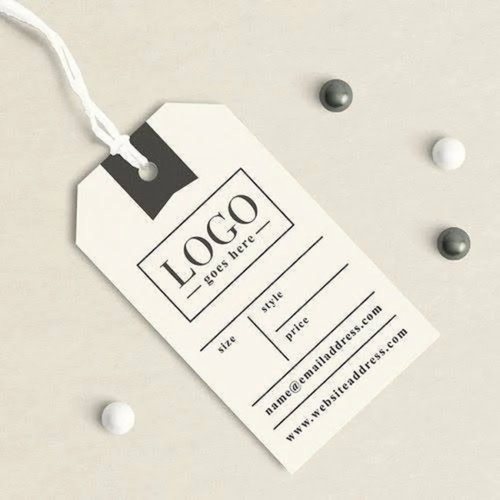 Art Card Paper Hang Tag, Garments