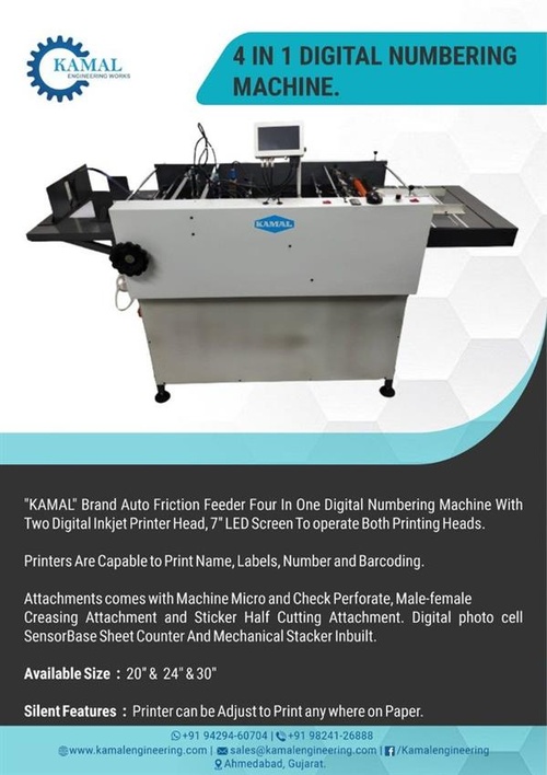 Auto Numbering Machine, Kamal001