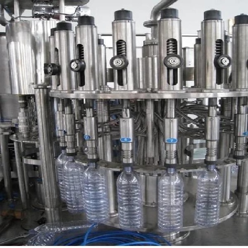 Automated Bottle Rinsing Filling Capping Machine