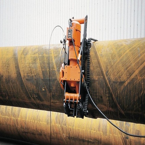 Automated Electric Pipe Milling Device