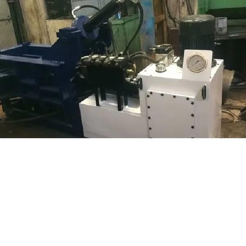 Automated Scrap Baling Press