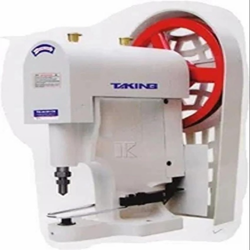 Automated Snap Fastener Mount Stitch Machine