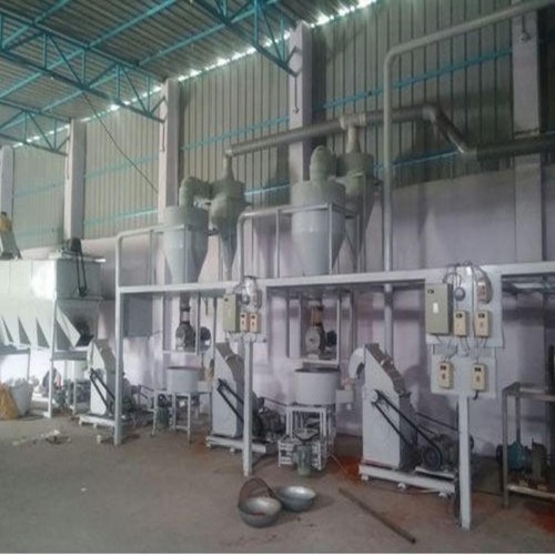 Automated Spice Pulverizer Machine, Three Phase Blower