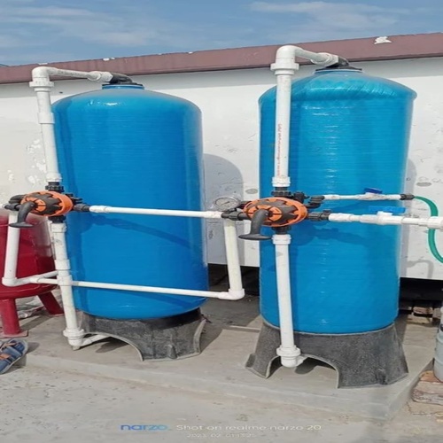 Automatic 100 LPH Water Softener Industrial