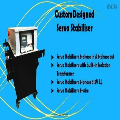 Automatic Air Cooling Three Phase Voltage Stabilizer