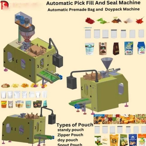 Automatic Doypack Pouch Filling Machine