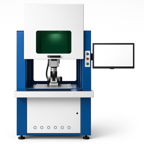 Automatic Gold Silver Fiber Laser Cutter