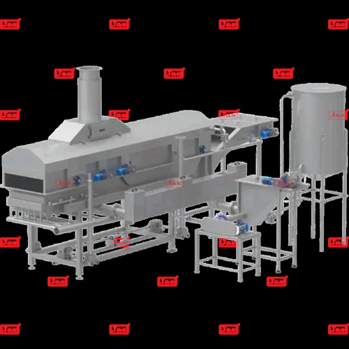 Automatic Industrial Snack Frying Machine