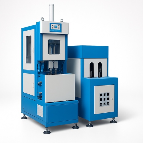 Automatic Plastic Blow Molding Machine, Mild Steel