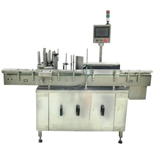 Automatic Round Bottle Sticker Labeling Machine