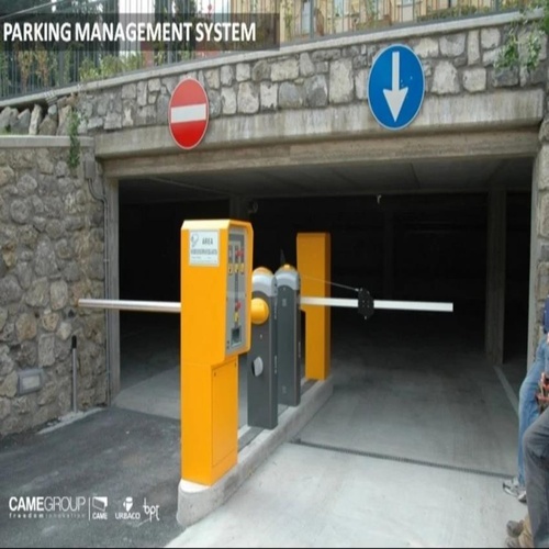 Automatic Silver Parking Management Machine